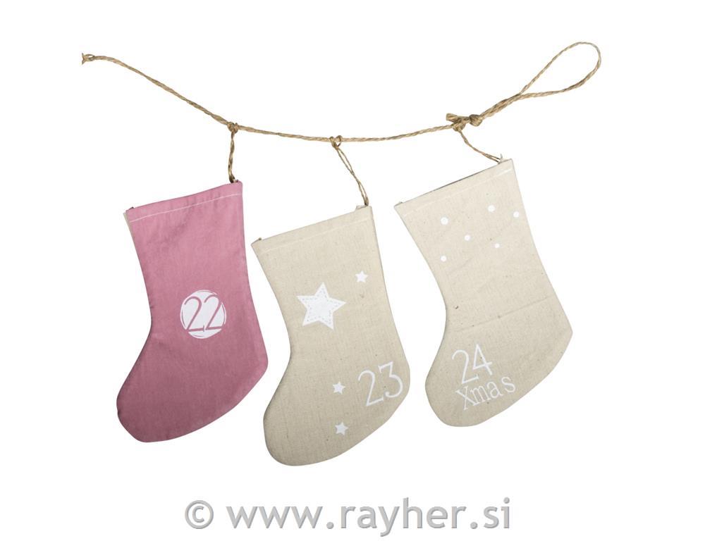 Adventni koledar Božične nogavice