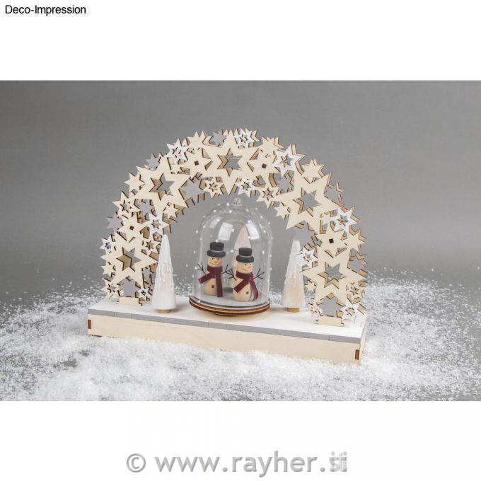 Prosojna kupola s podstavkom, fi:9cm, 11cm