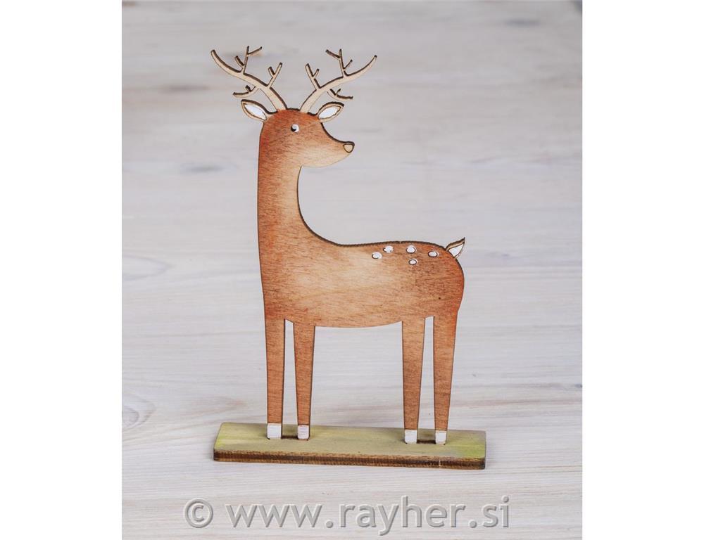 Lesena sestavljanka, Gozdne živali, 45-delna