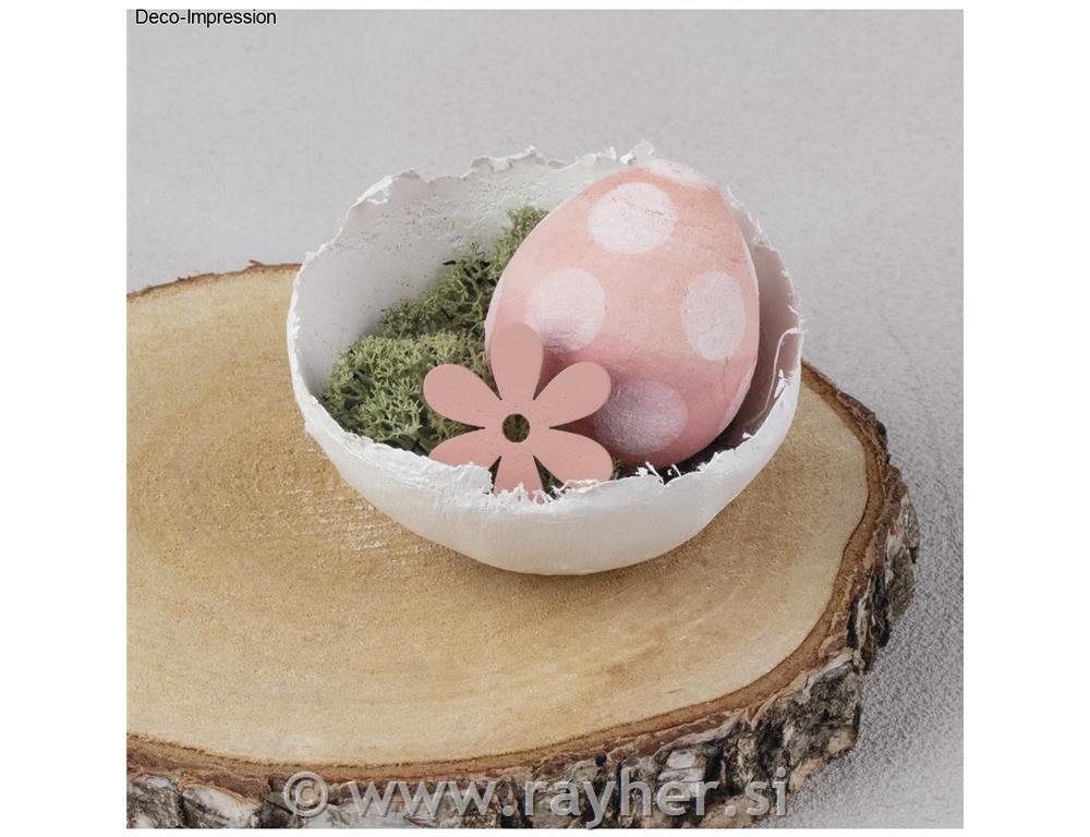 Leseni ptički in cvetje 2,3-3,3cm 15 kosov