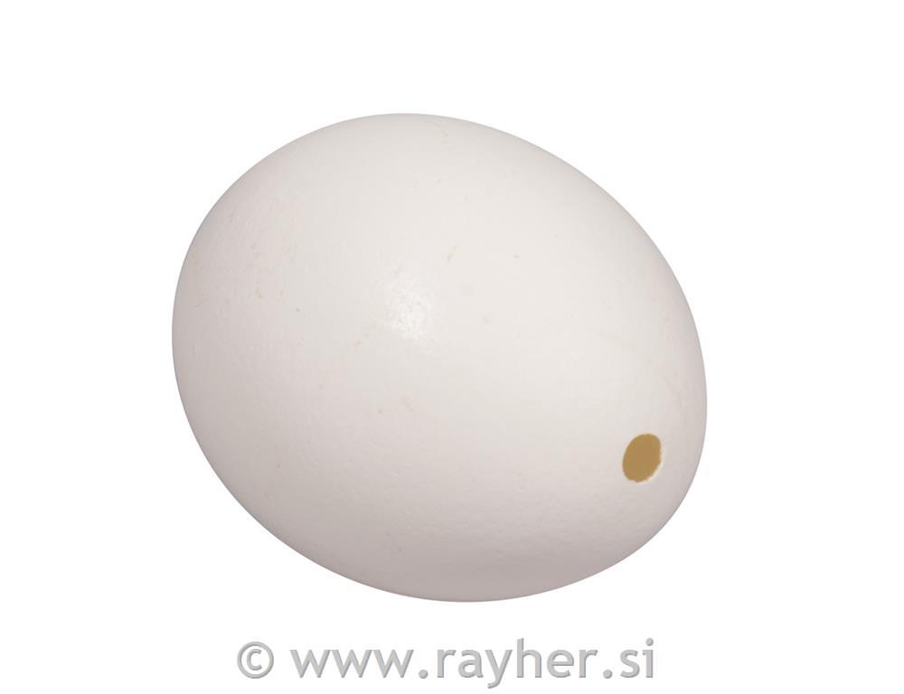 Deco Chicken eggs, hollow, 4.5x5.8cm, box 6pcs