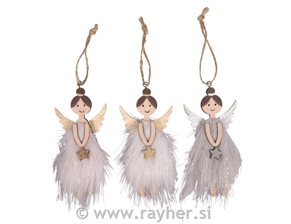 Obešanka Angel 10 cm