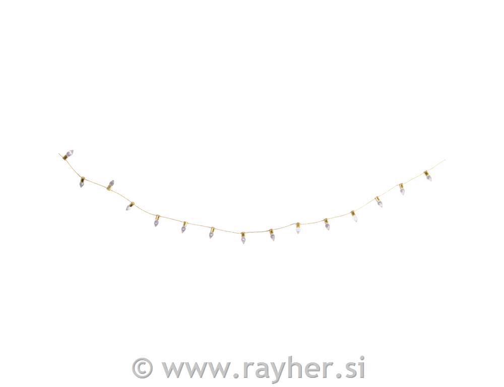 Mini lučke dekor, 35 lučk, 1m