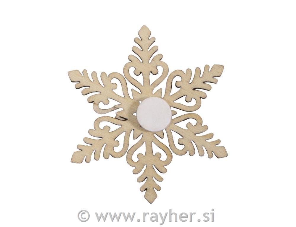 Leseni okraski Zima, set 11