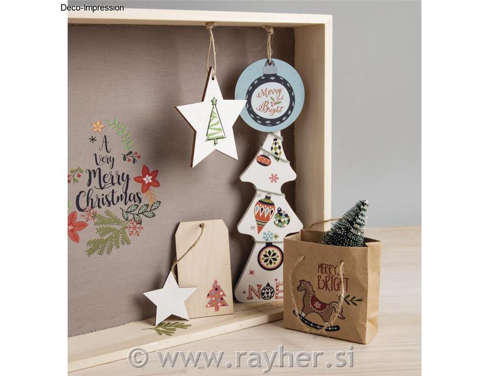 Transfer folija X-Mas, 3 pole