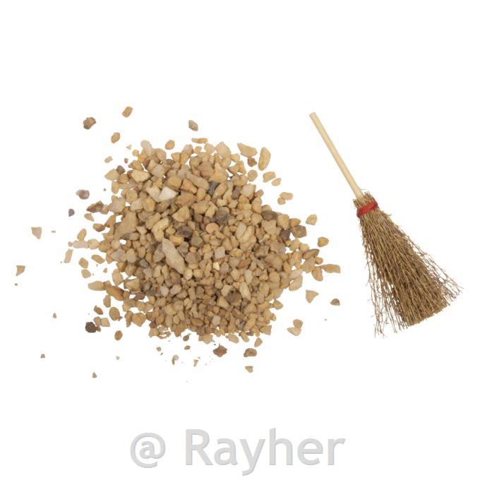 Mini metlja in gramoz set