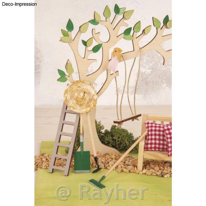 Mini vrtno orodje in slamnik