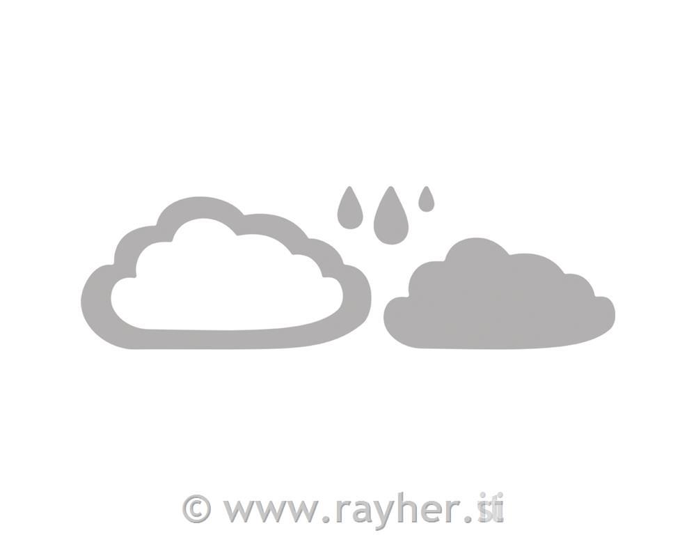 Rezalne šablone""Oblaki&Kaplje", 0.5-9.1 x 0.8-4.8cm, set 4