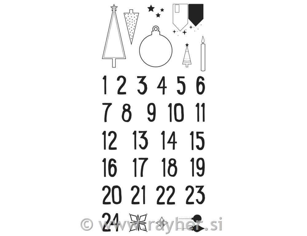 Clear Stamps - Advent calendar Nordic