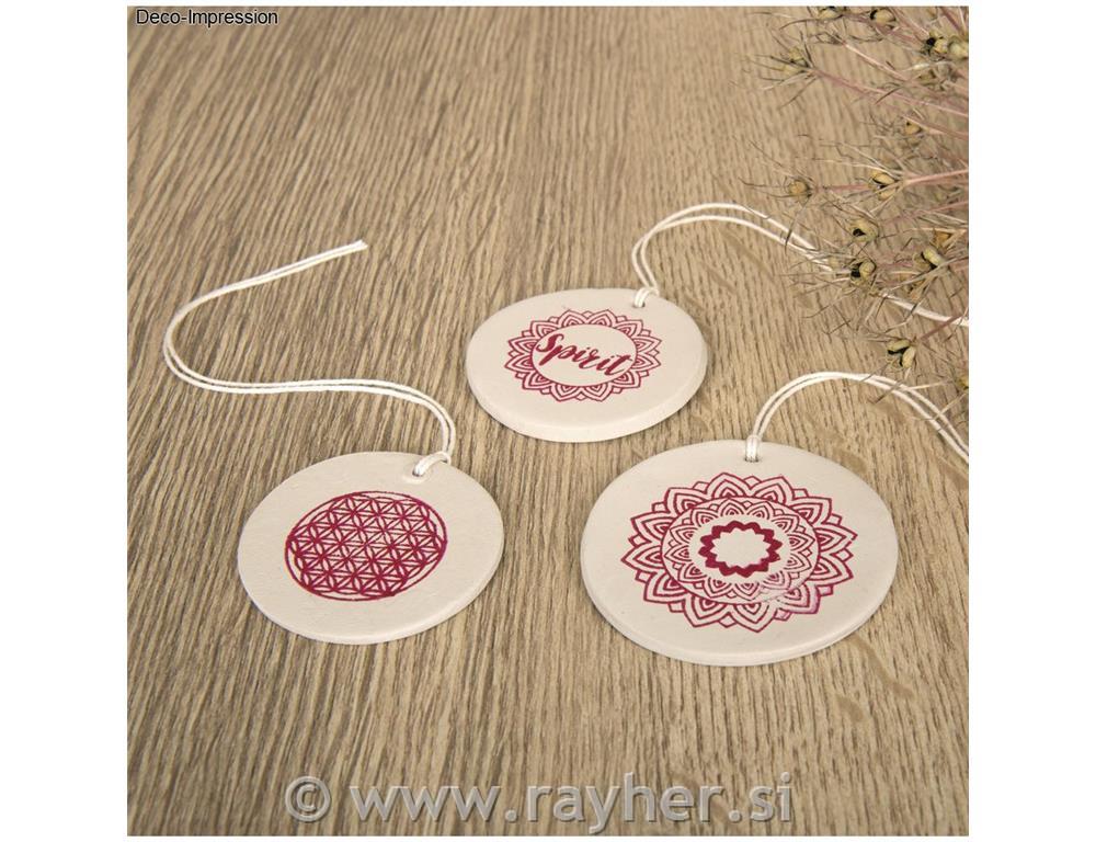 Štampiljke Mandala, 16 motivov