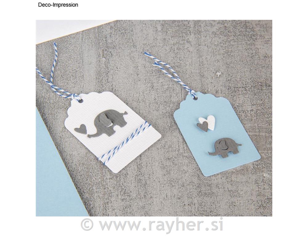 Rezalne šablone Rayher, Slonja družina