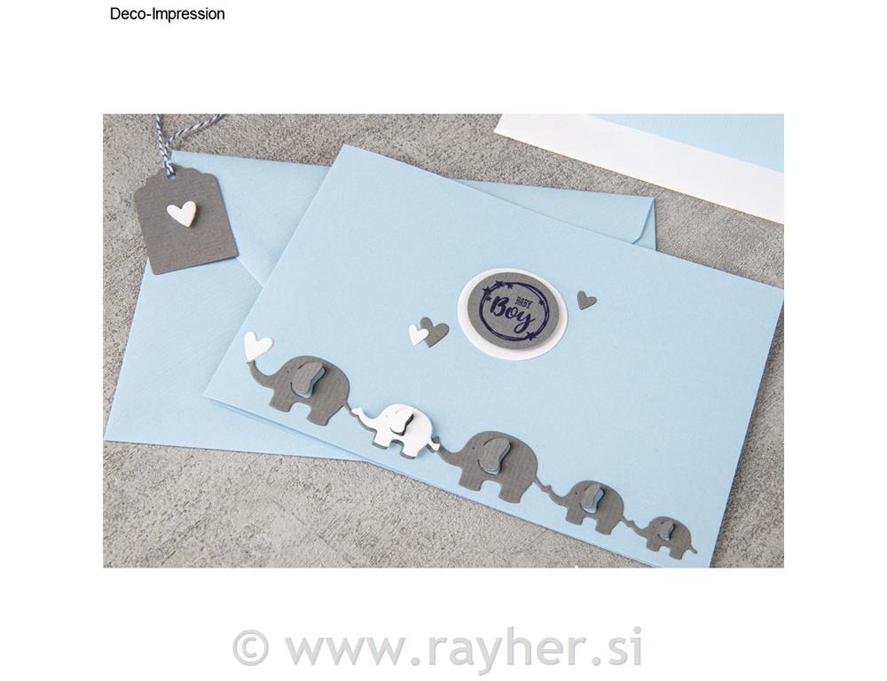 Rezalne šablone Rayher, Slonja družina