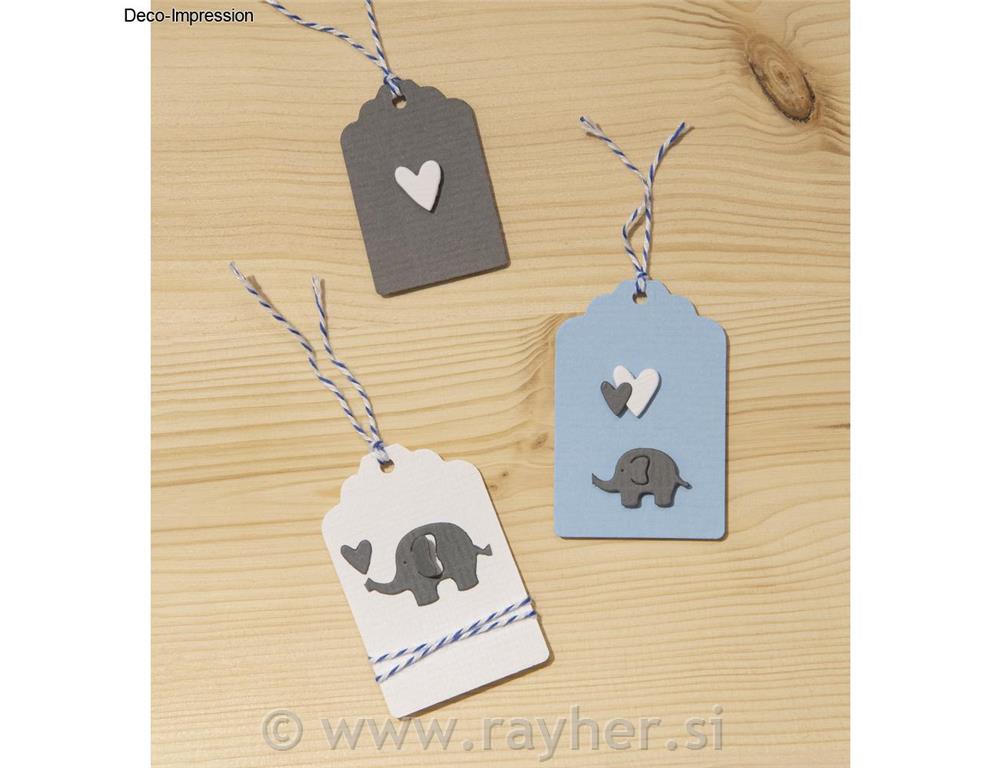 Rezalne šablone Rayher, Slonja družina