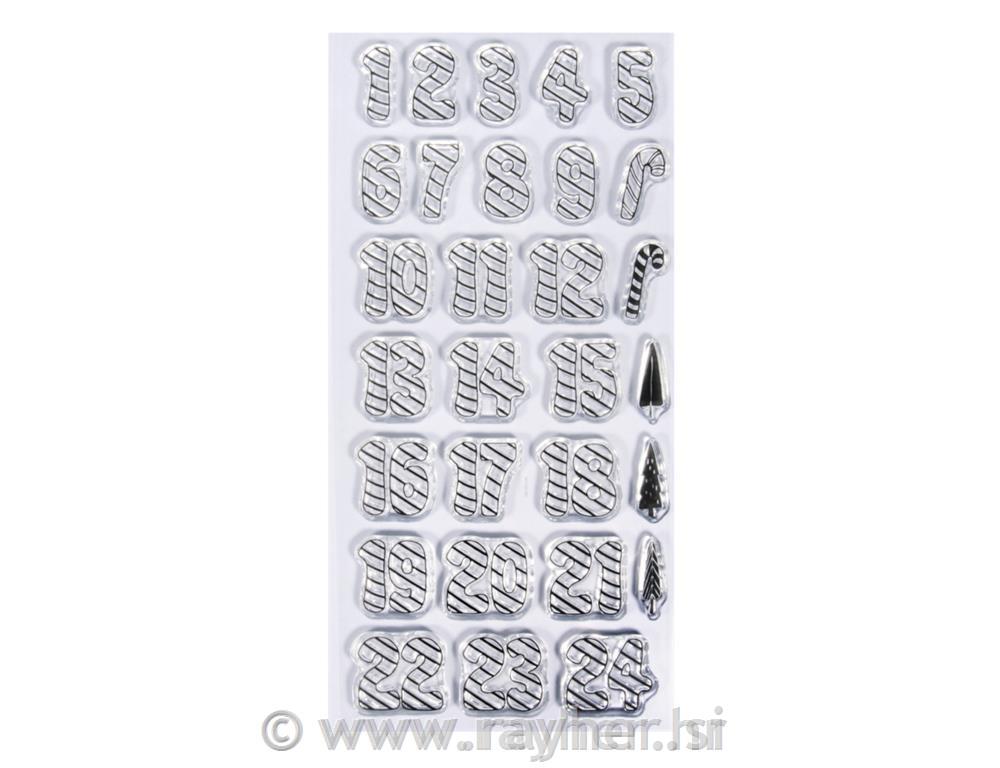 Clear Stamps - Advent Calendar;nr. 1 - 24