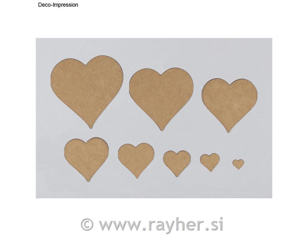 Rezalna šablona Srca