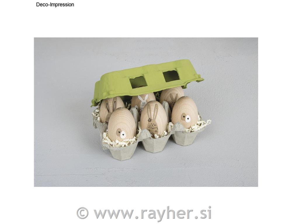 Punch template Bunny family, 12.1x5.2cm,1-piece, tab-bag