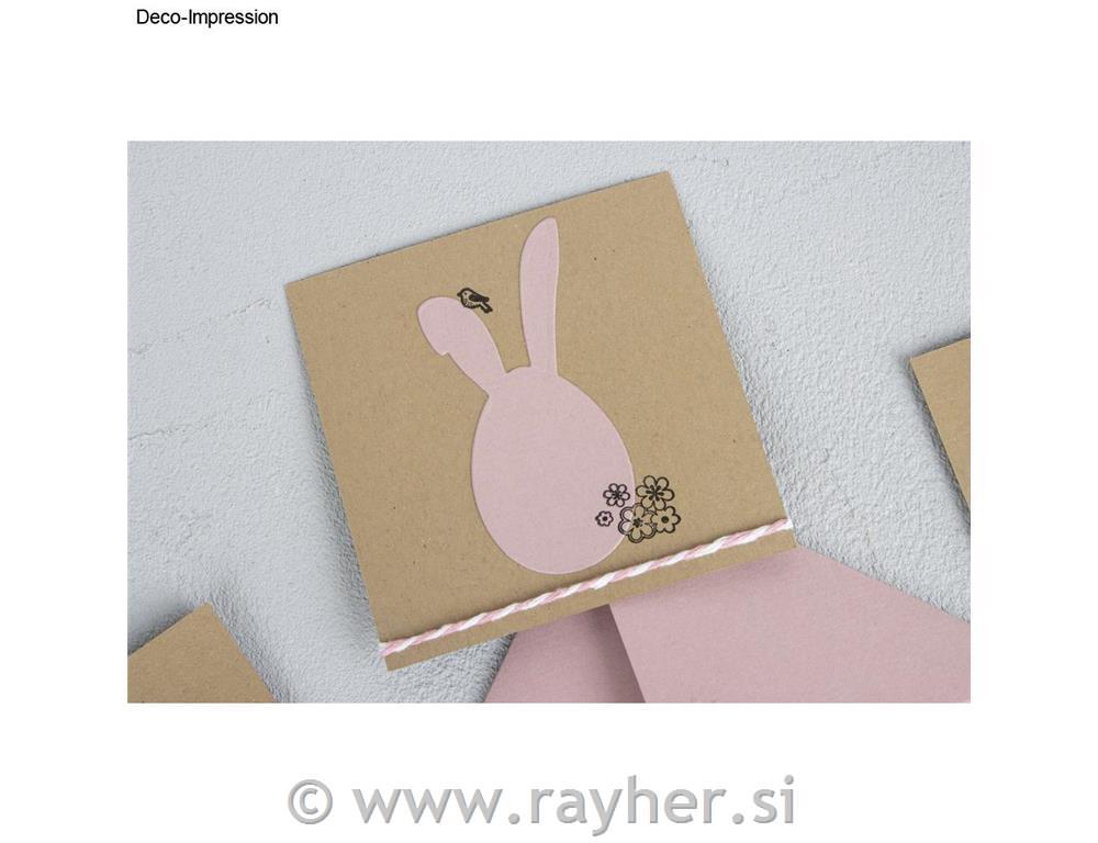 Rezalna šablona Velikonočni zajček, 4,2x8,6 cm