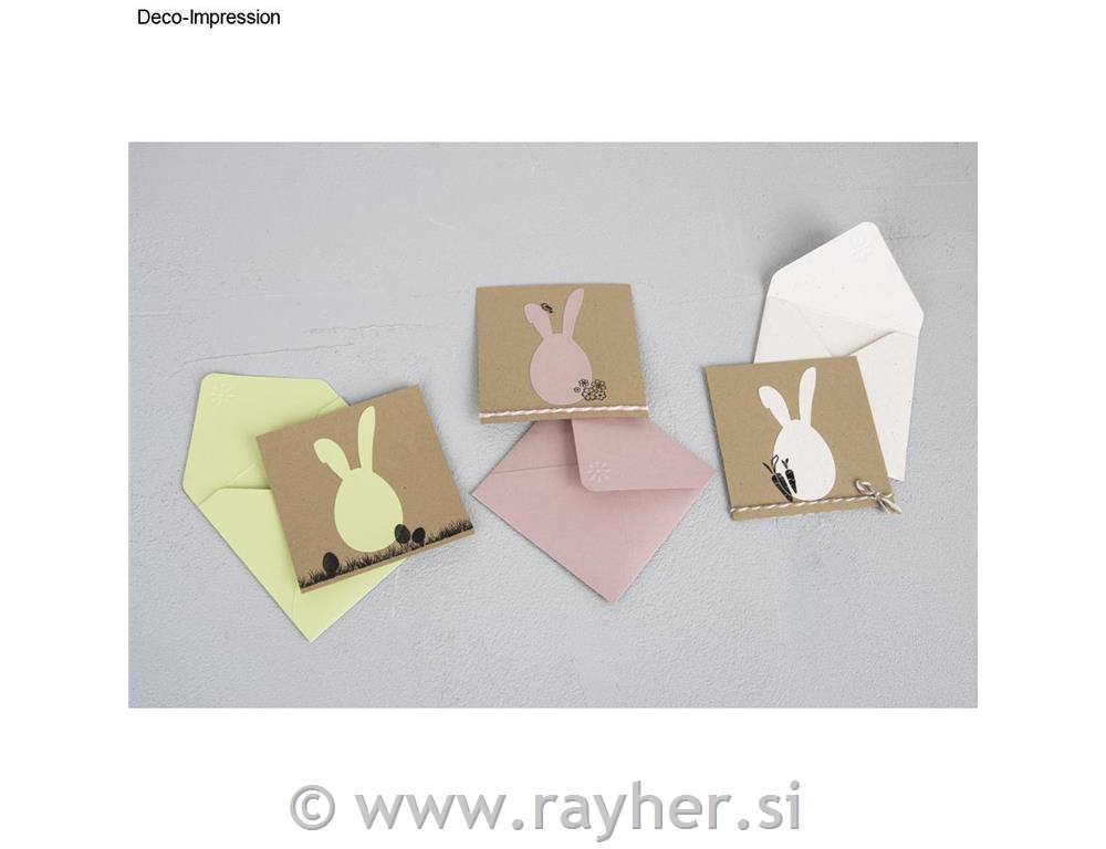 Rezalna šablona Velikonočni zajček, 4,2x8,6 cm