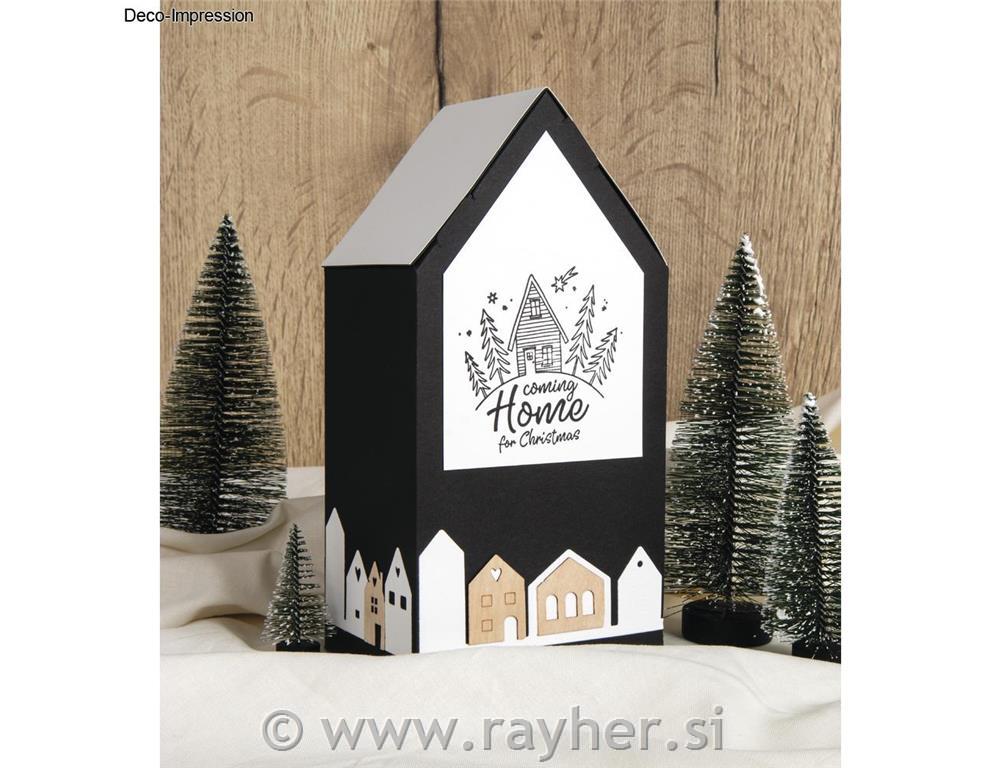 Punch template Rowhouse, 12.1x4.5cm