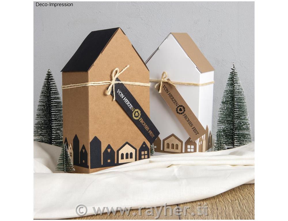 Punch template Rowhouse, 12.1x4.5cm