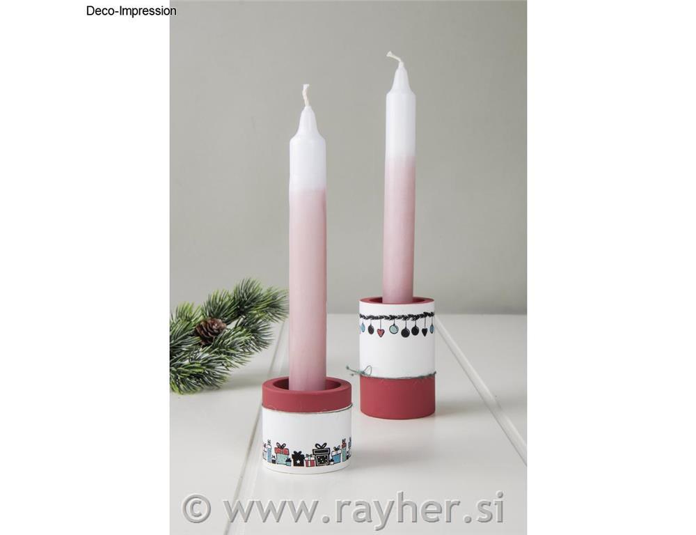 Clear Stamps - Christmas border trims, 102.5x97mm, 5 motifs, 1sheet