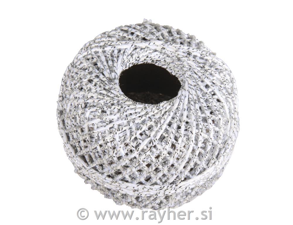 Vrvica, 0,8 mm, srebrna, 20 m