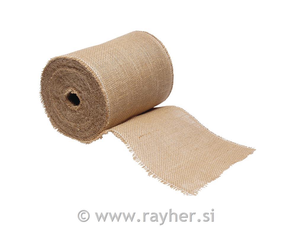 Trak iz jute, naraven, 20 cm, 1 m