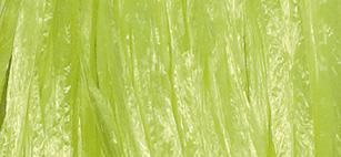 Rafija umetna, svetleča, svetlo zelena, zavoj 20 m