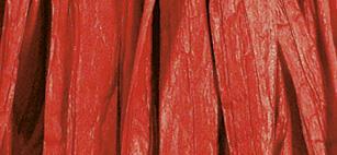 Rafija umetna, mat, rdeča, zavoj 20 m