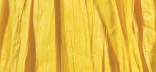 Rafija umetna, mat, rumena, zavoj 20 m