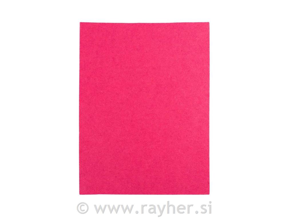 Felt cuts, pink, 20x30cm, 0,8-1 mm