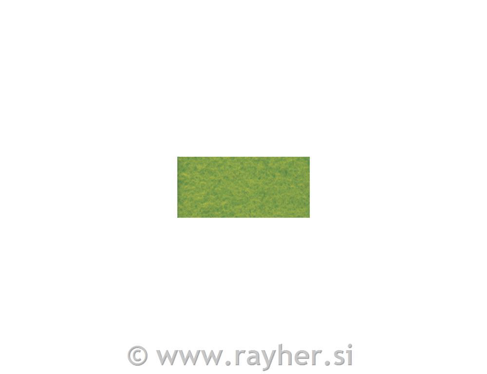 Filc v roli, 0,8-1 mm, svetlo zelen, metraža