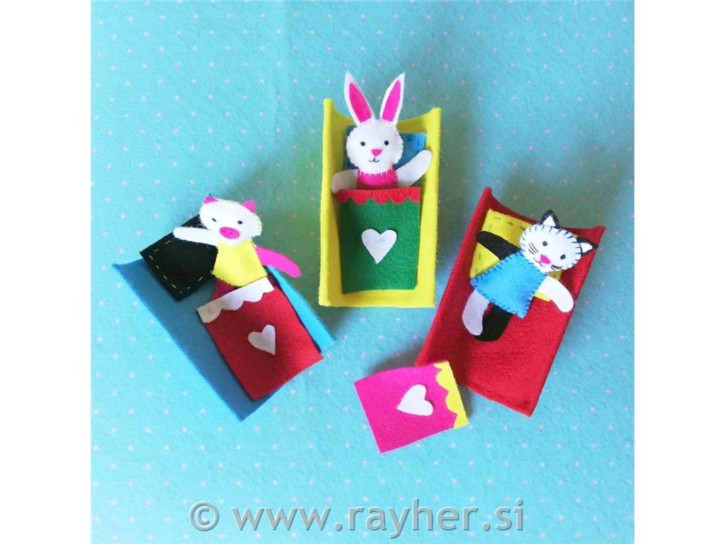 Filc, 0,8-1 mm, mešane barve, 20x30 cm, 10 kom.