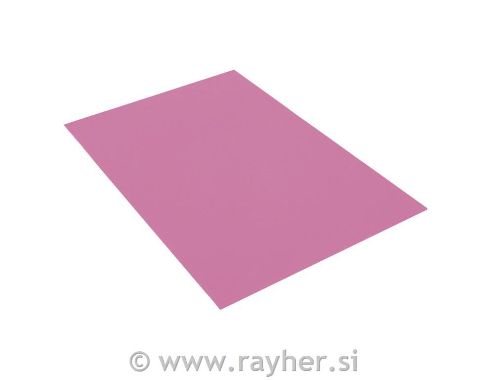 Filc, bledo roza, 30x45x0.4cm