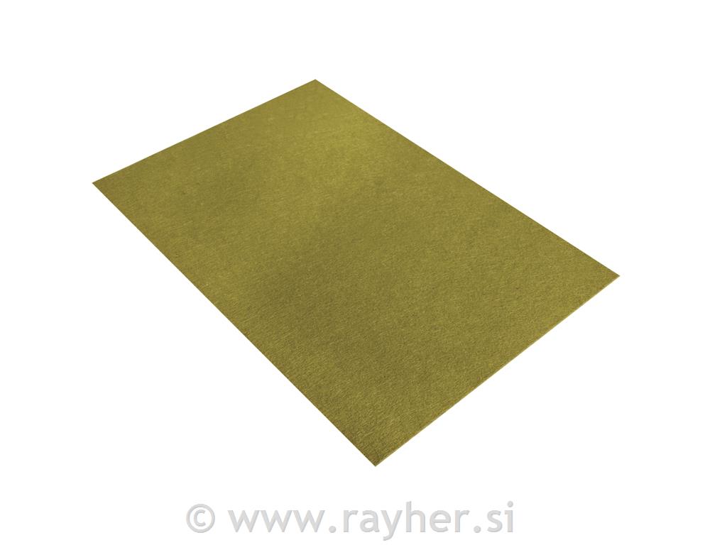 Filc, olivno zelen, 30x45x0,2cm