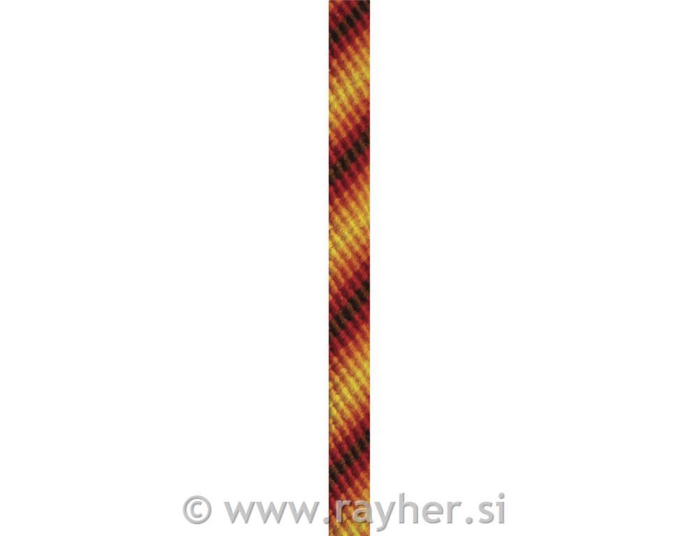 Bombažne vrvice "Stitch & Knot", oranžne, 5barvx10m