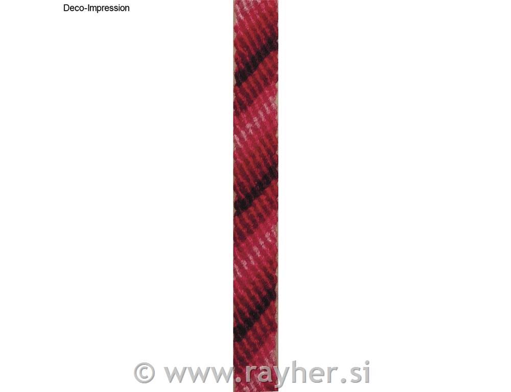 Bombažne vrvice "Stitch&knot, rdeči toni