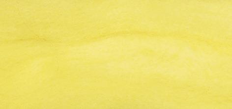 Pure new wool, yellow, Roving tuft, bag