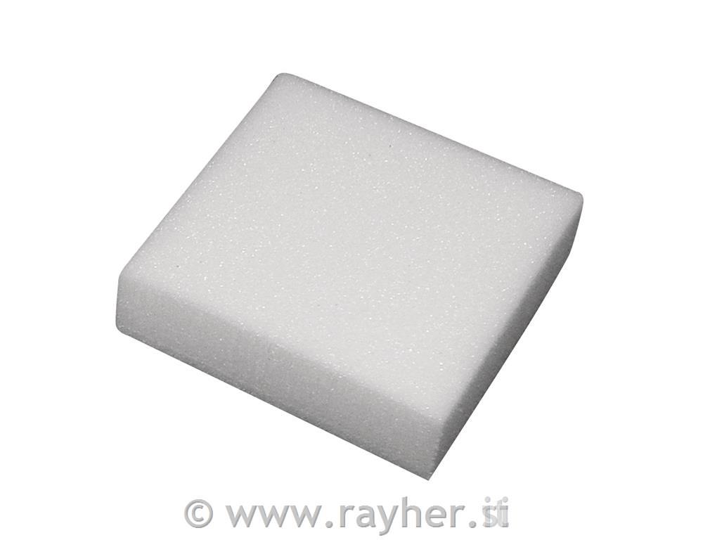 Podlaga pena, 75x75x20 mm, za filcanje, 1 kom.