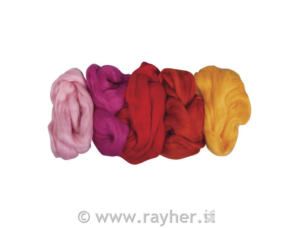 Volneno predivo , Summer, 5 barv, 125g