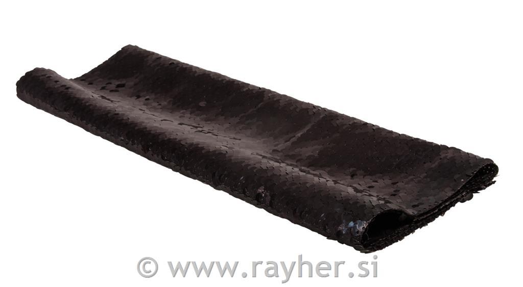 Blago z dvostranskimi ploščicami, črn/srebrn,42x32cm,400g/m2