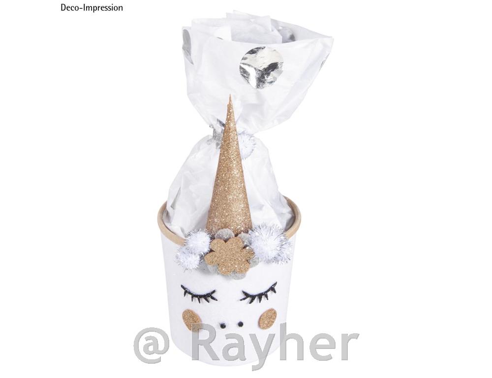 Filc z bleščicami, 21x30x0.1cm, 5 barv, set 5