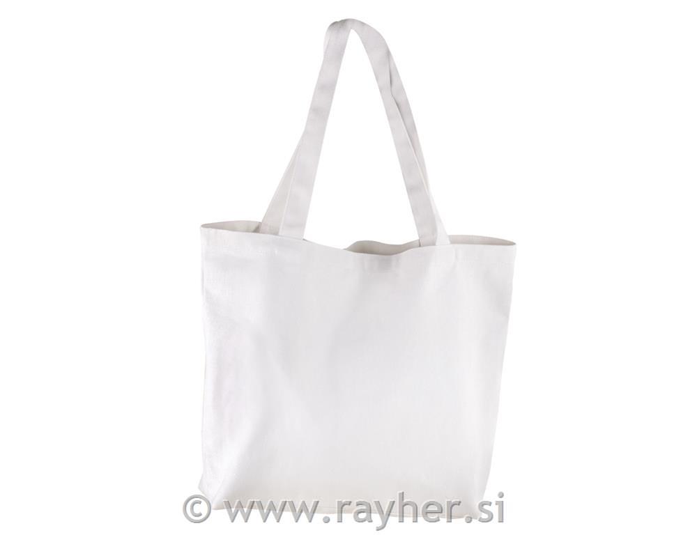 Nakupovalna vrečka, bela, 46x35cm, 330g/m2