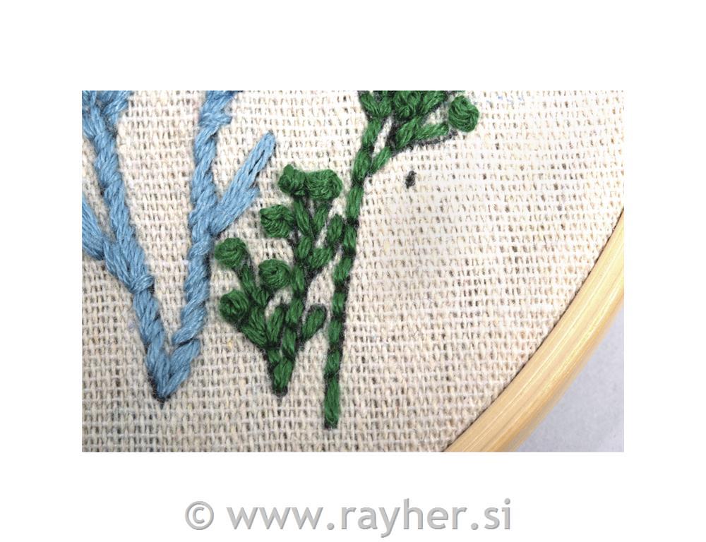 Set za vezenje Zelišča