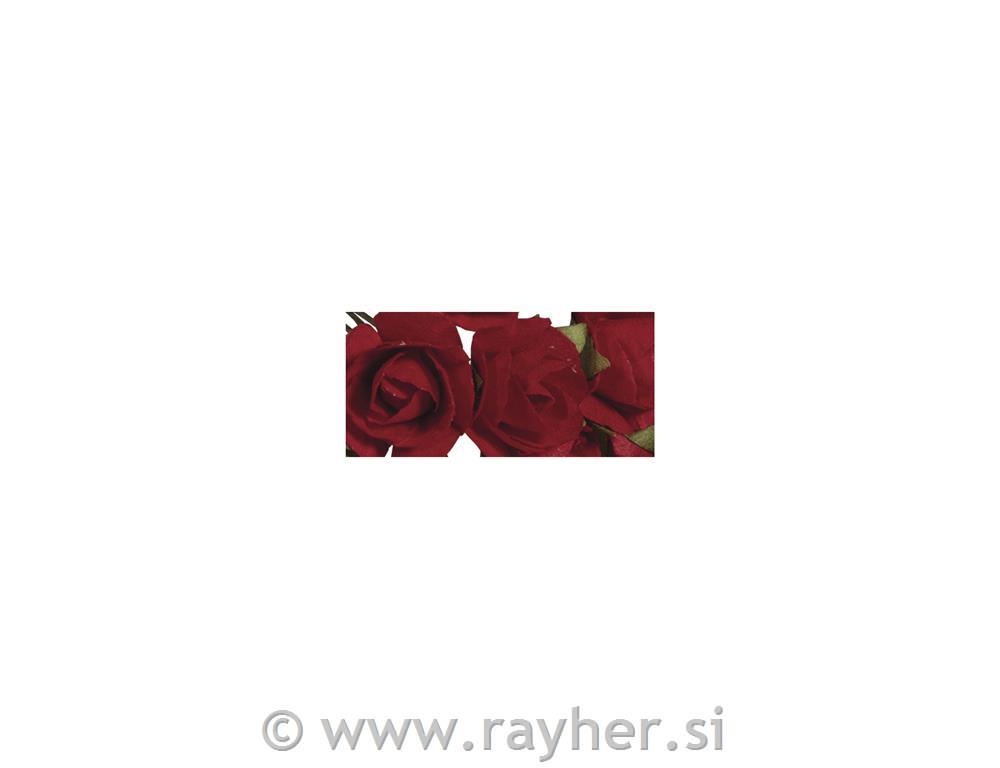 Small paper roses, 15mm o