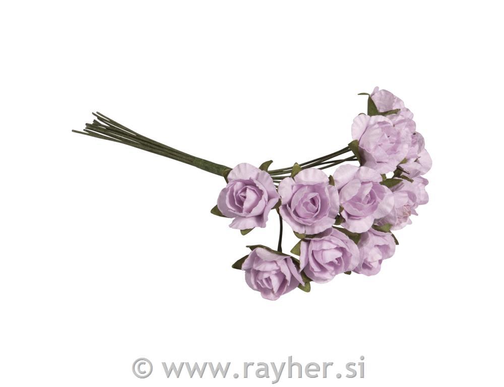 Small paper roses, 15mm o