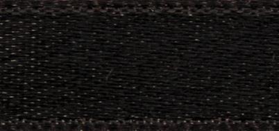 Trak saten, črn, 3mm, 10m