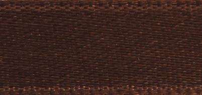 Satin ribbon, dark brown, 10mm, t-roll 1