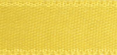 Satin ribbon, yellow, 10mm, t-roll 10m