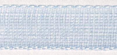 Trak organza, svetlo moder, 7mm, 10m